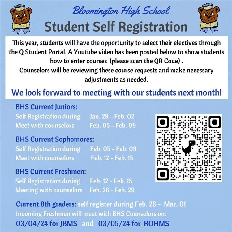 Student Self Registration