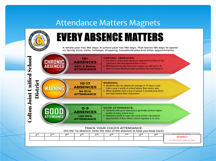 Attendance Matters Flyer