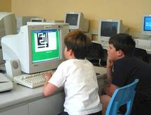 boys at computer