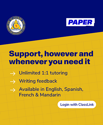 Support whenever you need.Unlimited 1:1 Tutoring, writing feedback, available in English and Spanish